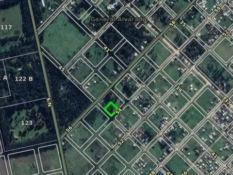 Terreno en Venta 43  mts Fondo