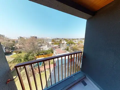 Departamento 2 ambientes con 2 baños