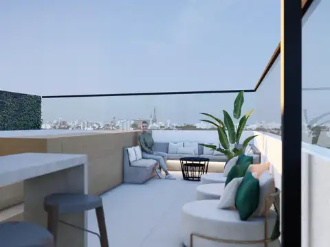 Departamento 4 ambientes con 2 baños