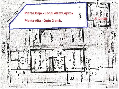 Casa 5 ambientes con 2 baños