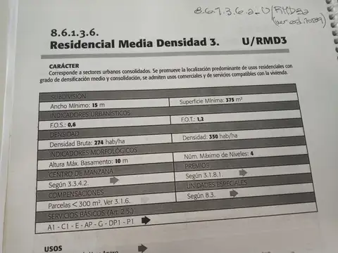 VENTA LOTE APTO DESARROLLADOR -