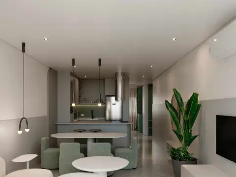 Departamento 2 ambientes con 1 baño