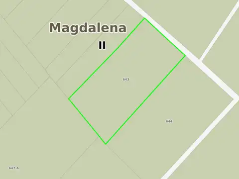 Ruta 20 e/ Magdalena y Vieytes