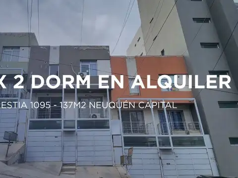 DÚPLEX 2 DORMITORIOS EN ALQUILER CHRESTIA 1095