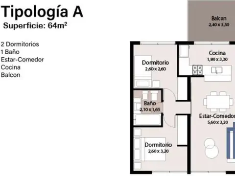 Departamento en venta c/ cochera en Centro