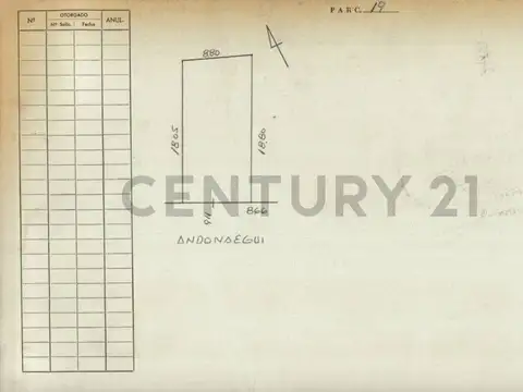Terreno en Venta en Parque Chas, USD 250.000