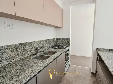 Departamento 2 ambientes con 1 baño