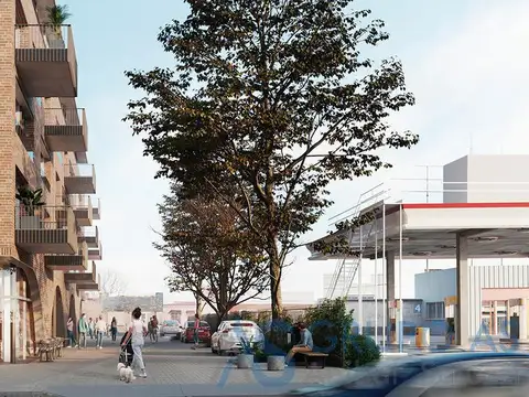 Departamento 3 ambientes con 2 baños