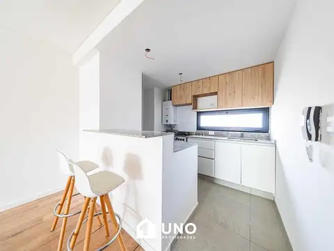 Departamento 2 ambientes con 1 baño