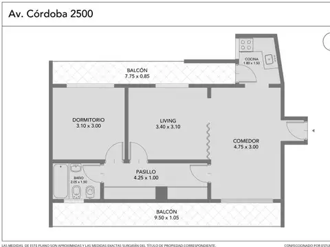 Departamento en Venta de 2 ambientes