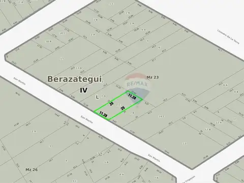 Terreno en Venta de 282,0 m2