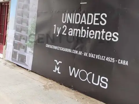 Departamento en Venta en Parque Chacabuco, USD 118.000