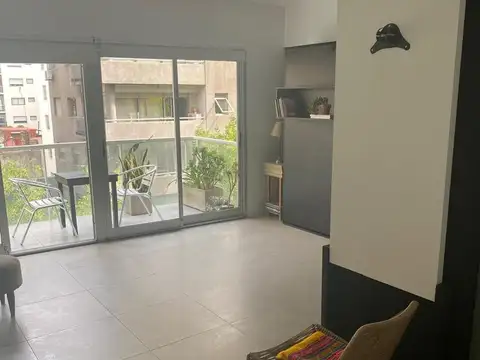 Departamento de 1 ambiente c/cochera - totalmente amoblado  Palermo Nuevo - ALQUILER.