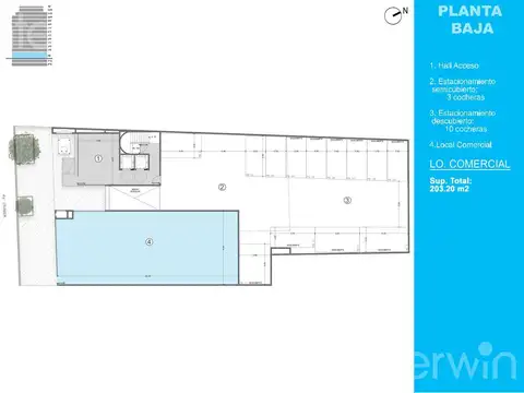 Departamento 2 ambientes con 1 baño