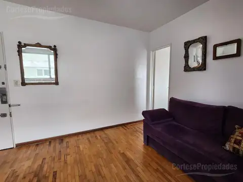 Departamento 2 ambientes con 1 baño