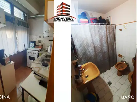 Departamento 3 ambientes con 1 baño