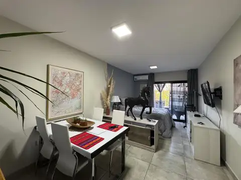 Departamento en alquiler temporario balcon al frente amueblado