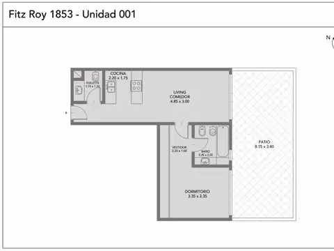 Fitz Roy 1800 , Piso 0
