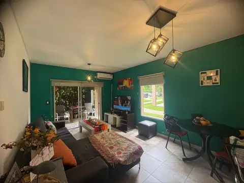Departamento 2 ambientes con 2 baños