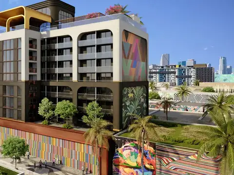 Departamento Monoambiente con 1 baño