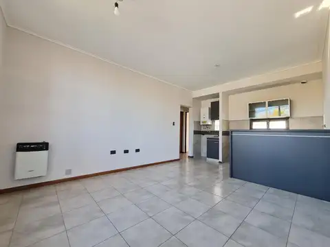 ZONA BV MUTTIS, DOS DORMITORIOS CON PLACARD, EQUIPADO COCINA-ALACENAS-CALEFACTOR, TERRAZA CON ASADOR