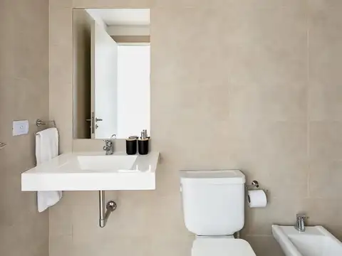 Departamento Monoambiente con 1 baño