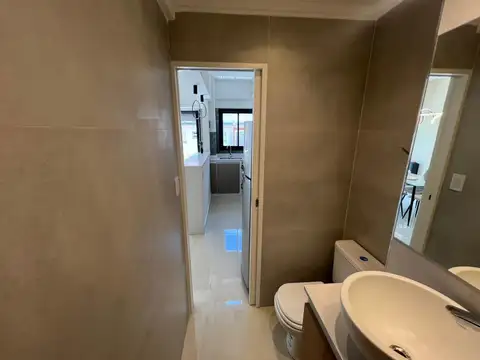 Departamento 2 ambientes con 2 baños