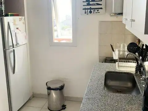 Departamento 2 ambientes con 1 baño