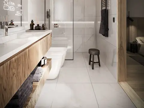 Departamento 3 ambientes con 2 baños