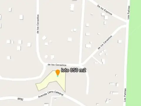 Terreno en Venta en San Carlos De Bariloche, USD 80.000