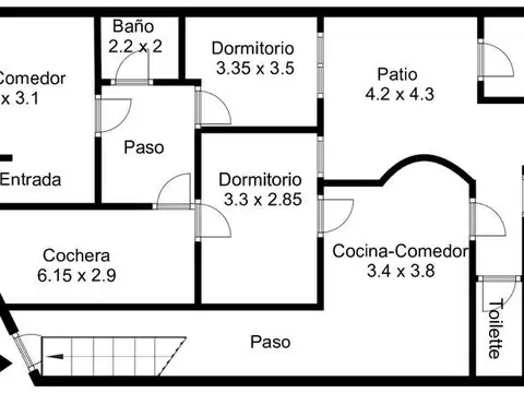 Casa en Venta con 1 cochera