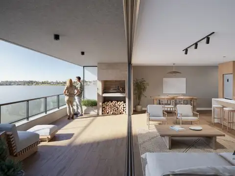 Moderno apartamento de 1 dormitorio en Carrasco Este. Entrega 1er semestre 2028