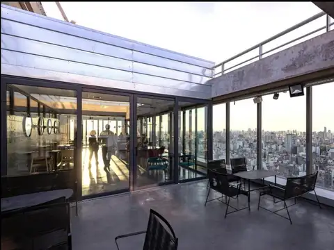 Oficina Monoambiente con 2 baños