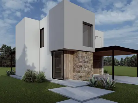 Casa en construcción. Tres dormitorios. Pileta.