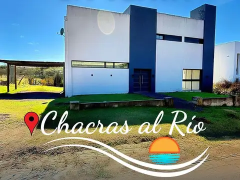 Casa en barrio cerrado Chacras al Río