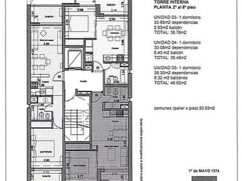 Departamento en Venta de 1 dormitorio