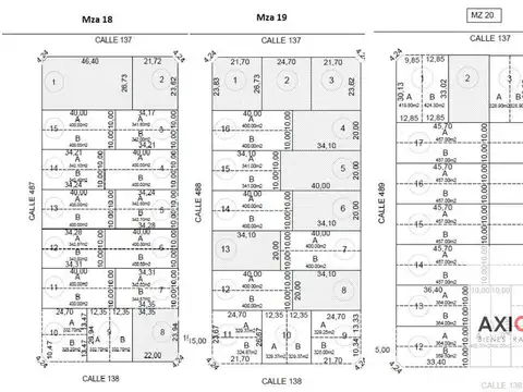 Terreno en Venta de 340,0 m2