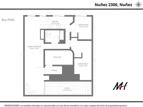 Departamento en Venta en Nuñez, USD 280.000
