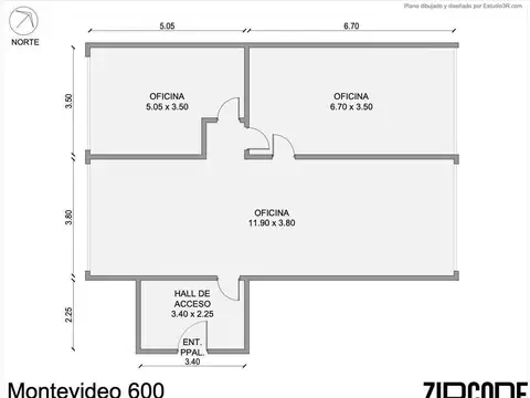 Oficina en Venta 45 años