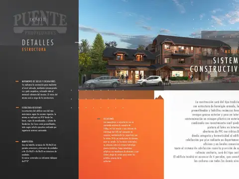 Departamento en Venta de 1 dormitorio