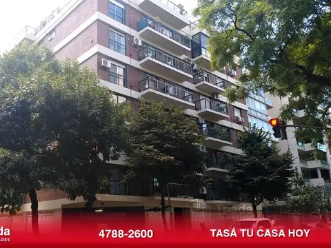 ALQUILER  DEPARTAMENTO 2 AMBIENTES FRENTE AL PARQUE A METROS DE LOS LAGOS DE PALERMO BELGRANO CHICO