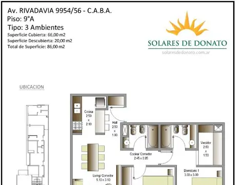 AVENIDA RIVADAVIA 9900, Piso 9