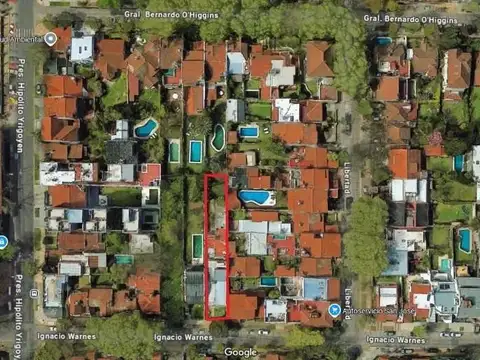 Terreno en Venta 56  mts Fondo