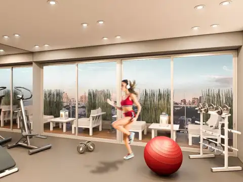 Departamento Monoambiente con 1 baño