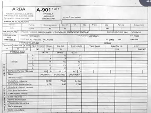 Terreno en Venta en Hurlingham, USD 120.000