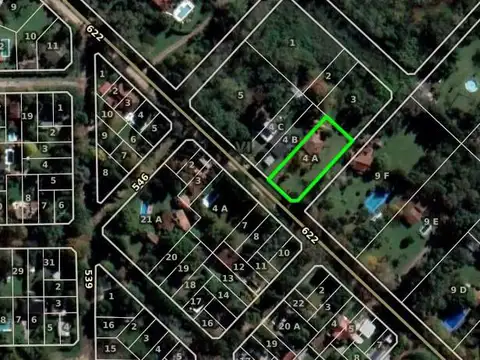 Terreno en Venta de 1080,0 m2