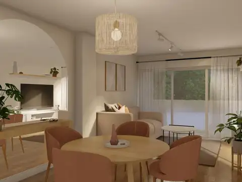 Departamento 3 ambientes con 1 baño