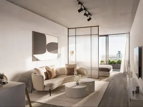 Departamento Monoambiente con 1 baño