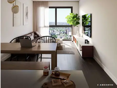 Departamento 3 ambientes con 1 baño