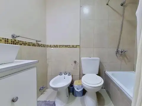 Departamento 2 ambientes con 1 baño